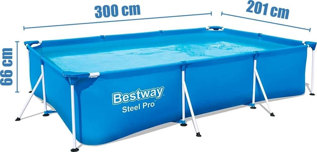 Piscine 3.00m × 2.01m × 66cm - Piscine Express